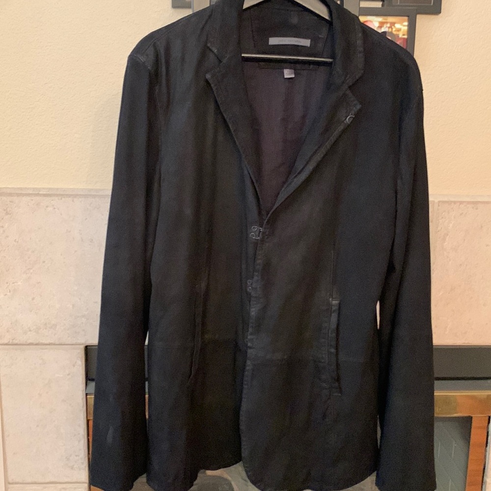John varvatos suede jacket
